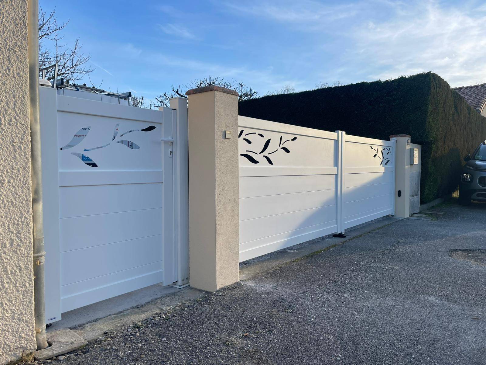 Portail, portillon et clôture sur mesure 