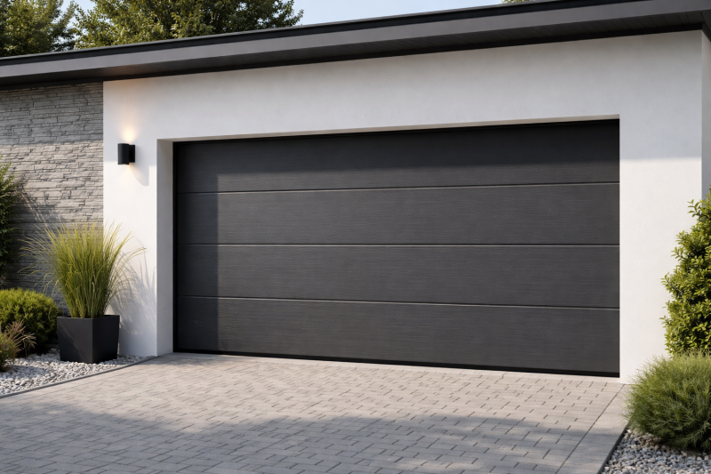 Remplacement de porte de garage par une sectionnelle à Villefranche de Lauragais (31)