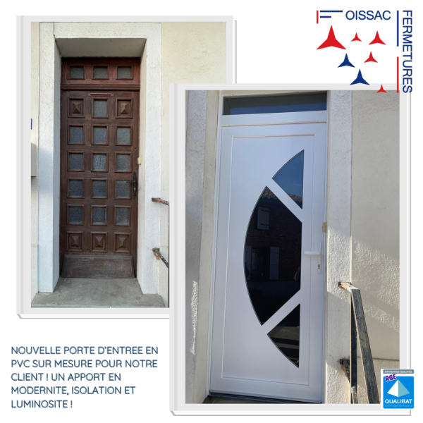 Changement de porte d'entrée sur mesure à Deyme (31) en Haute-Garonnee