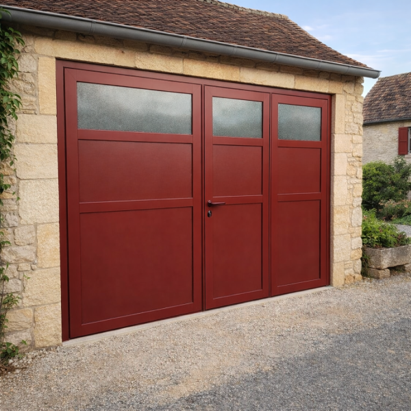 Installation porte de garage non motorisée à Souillac (46) dans le Lot